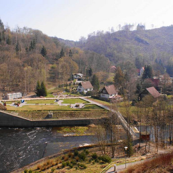 Stausee in Wendefurth