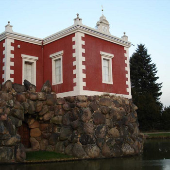 Felseninsel Stein und Villa Hamilton