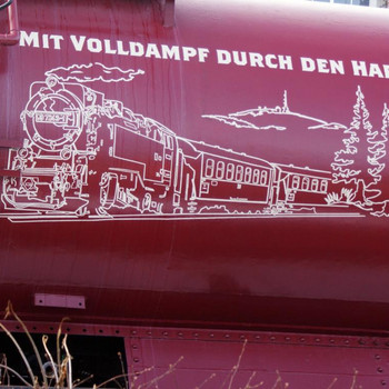 Der Brocken in weiß