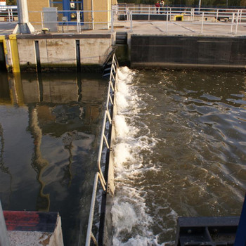 Doppelsparschleuse in Hohenwarte