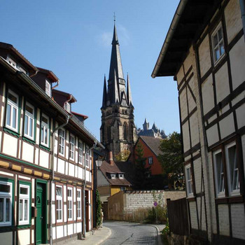 Fachwerkhäuser im Harz