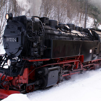 Der Brocken in weiß