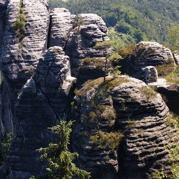 Das Elbsandsteingebirge