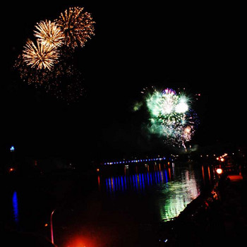 Elbe in Flammen