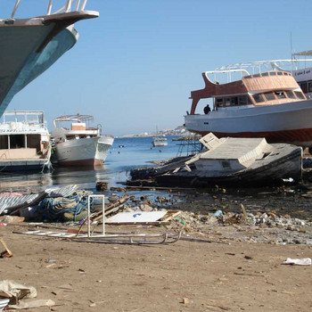Schifferboote in Hurghada