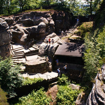 Das Elbsandsteingebirge