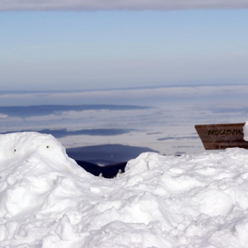 Der Brocken in weiß