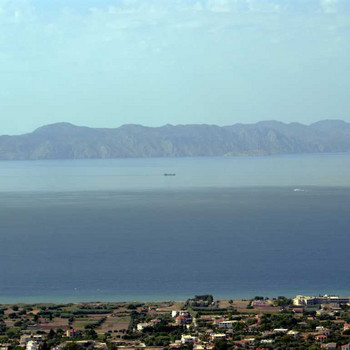 Rhodos auf hoher See