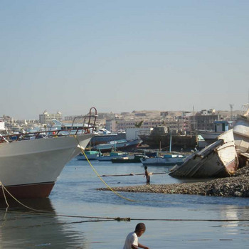 Schifferboote in Hurghada