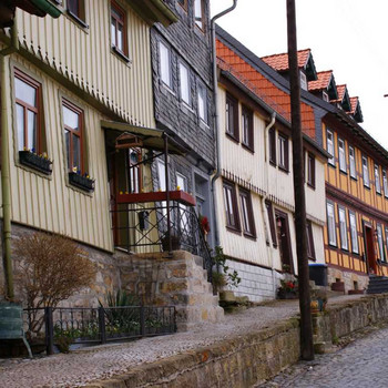 Fachwerkhäuser im Harz
