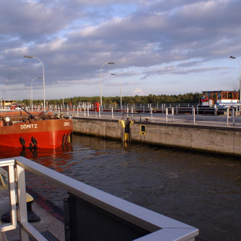 Doppelsparschleuse in Hohenwarte